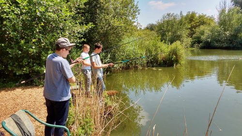 A First for Bushey Meads – Fishing