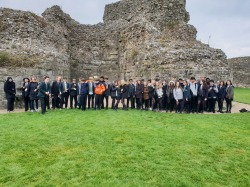 Year 10 & 11 trip to Pevensey Castle and Battle Abbey