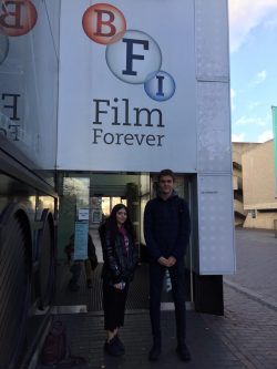Visit to the British Film Institute, South Bank