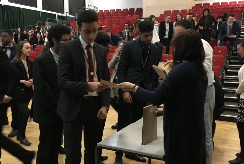 Year 13 PPE Results Assembly