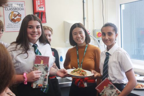 Healthy Chinese Cuisine – BMS students WOK  hard