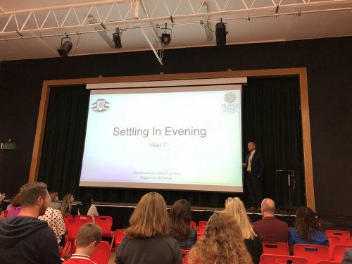 Year 7 Settling In Evening 2019
