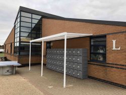 New Canopies and Lockers
