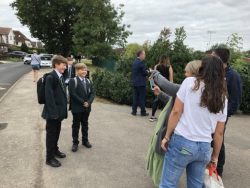 Year 7 have a Fantastic First Day!