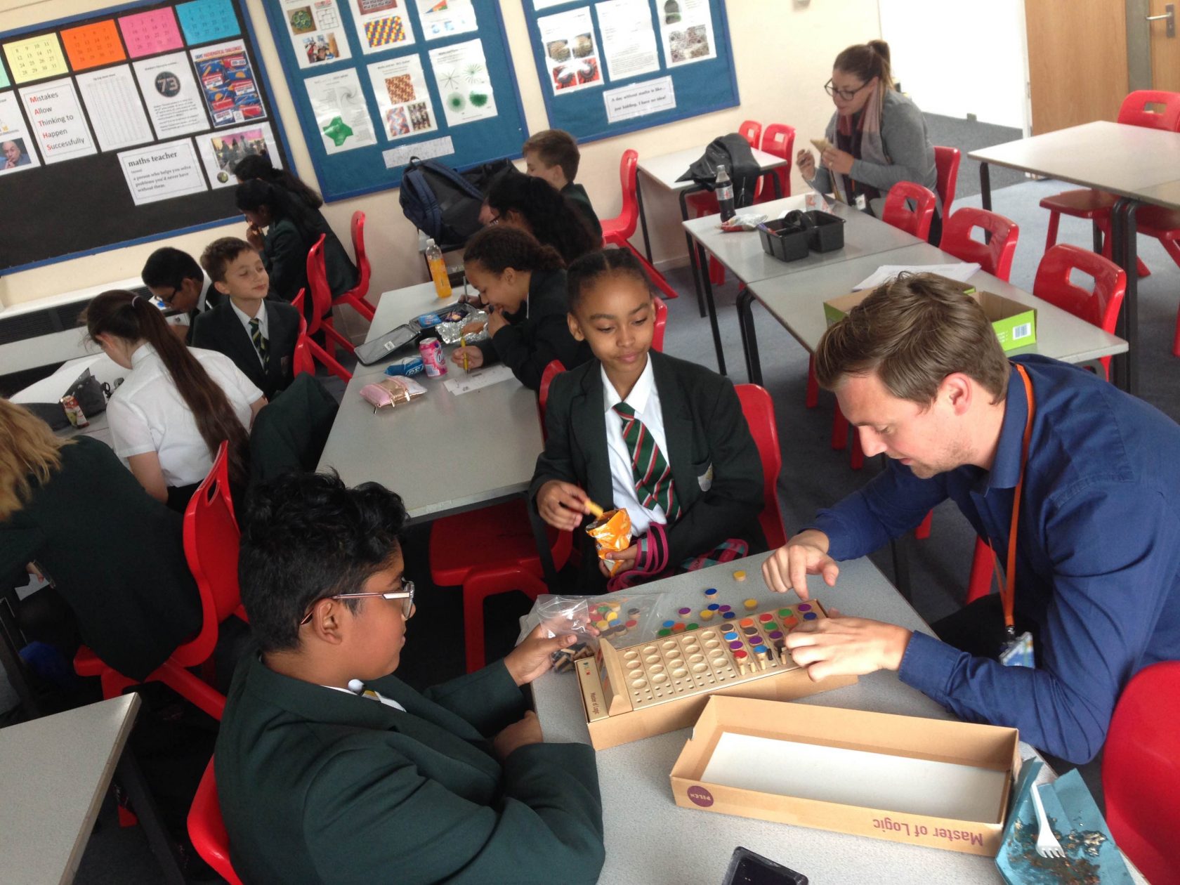 Maths Games Club has its first ‘guest appearance’ of the year