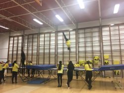 Trampolining Competition