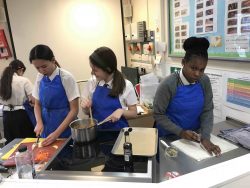 Year 9 Food students Cook off 2019