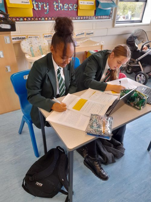 Year 10 begin their learning journey in Childcare!