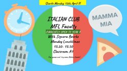 Italian Club Resumes after Easter