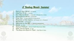 Music Department Summer CD