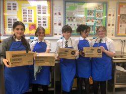 Year 9 students at Bushey Meads School are the lucky recipients of Alaska salmon to upskill their fish cookery