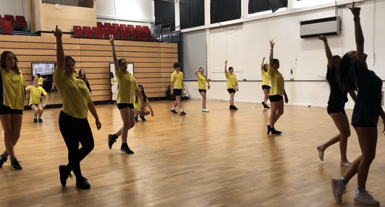 Getting Musical in Dance with Year 9