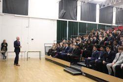 Year 13 PPE results assembly