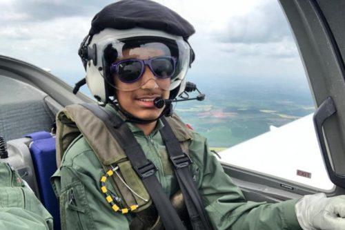 Bushey Meads School teen takes to the sky with RAF pilots