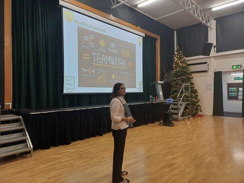 Sycamore House Inspiring Teamwork Assembly