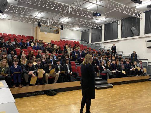 Year 13 PPE Results Assembly