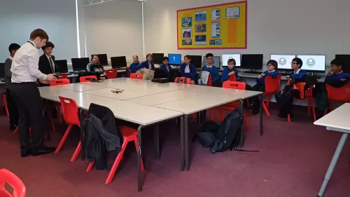 Year 6 Pupils Soar in Drones Session