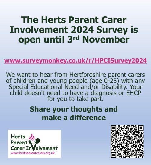 Herts Parent Carer Involvement Survey