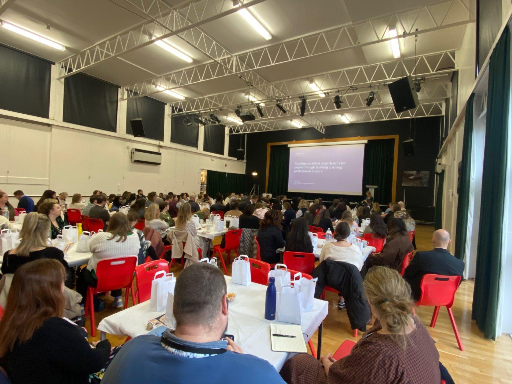 Cat Scutt MBE at Bushey Meads School