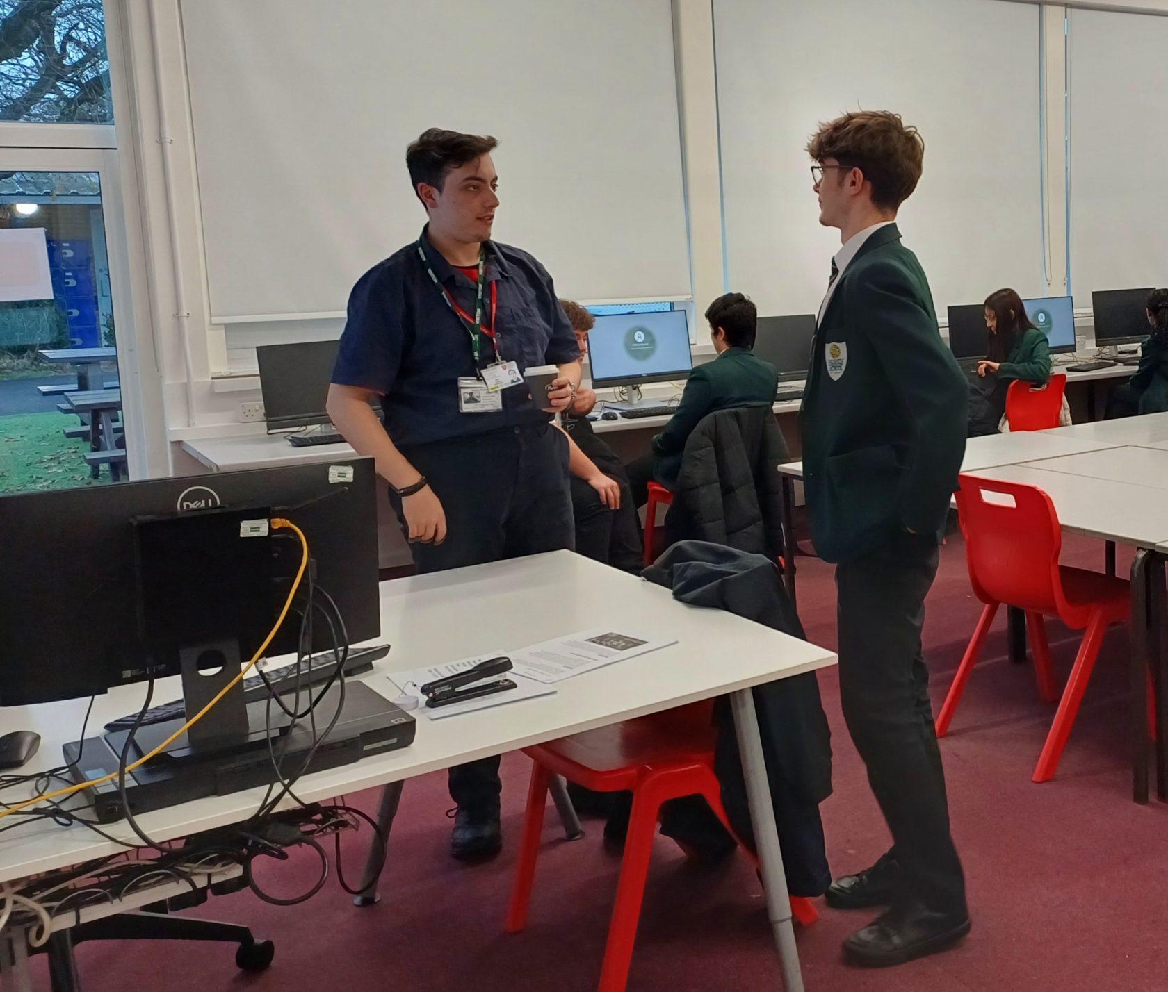 Inspiring Alumni Visit to the Computing Department