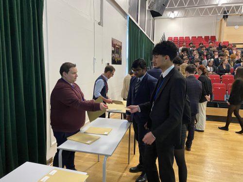 Year 13 PPE Results Assembly