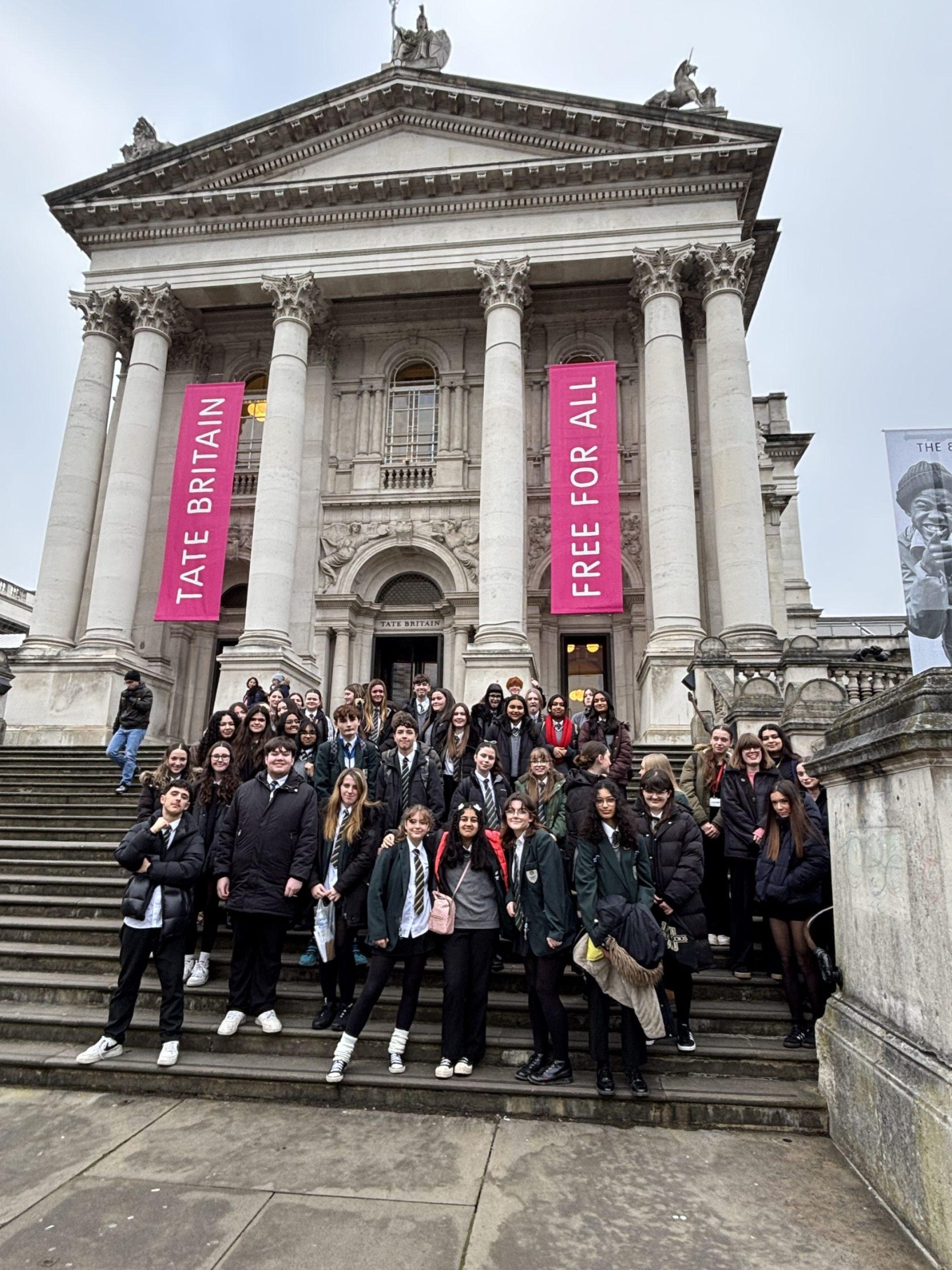 GCSE and A-Level Art Students Find Inspiration at Tate Britain