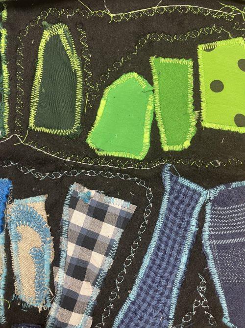 Year 7 Textiles Students Create Colorful Pencil Cases