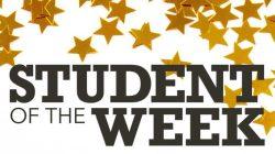 Key Stage 4 Student of the week