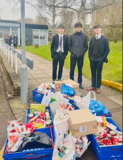 Donations to Local Food Bank