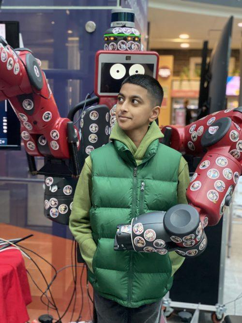 Sameer’s Visit to Middlesex University STEM Fair