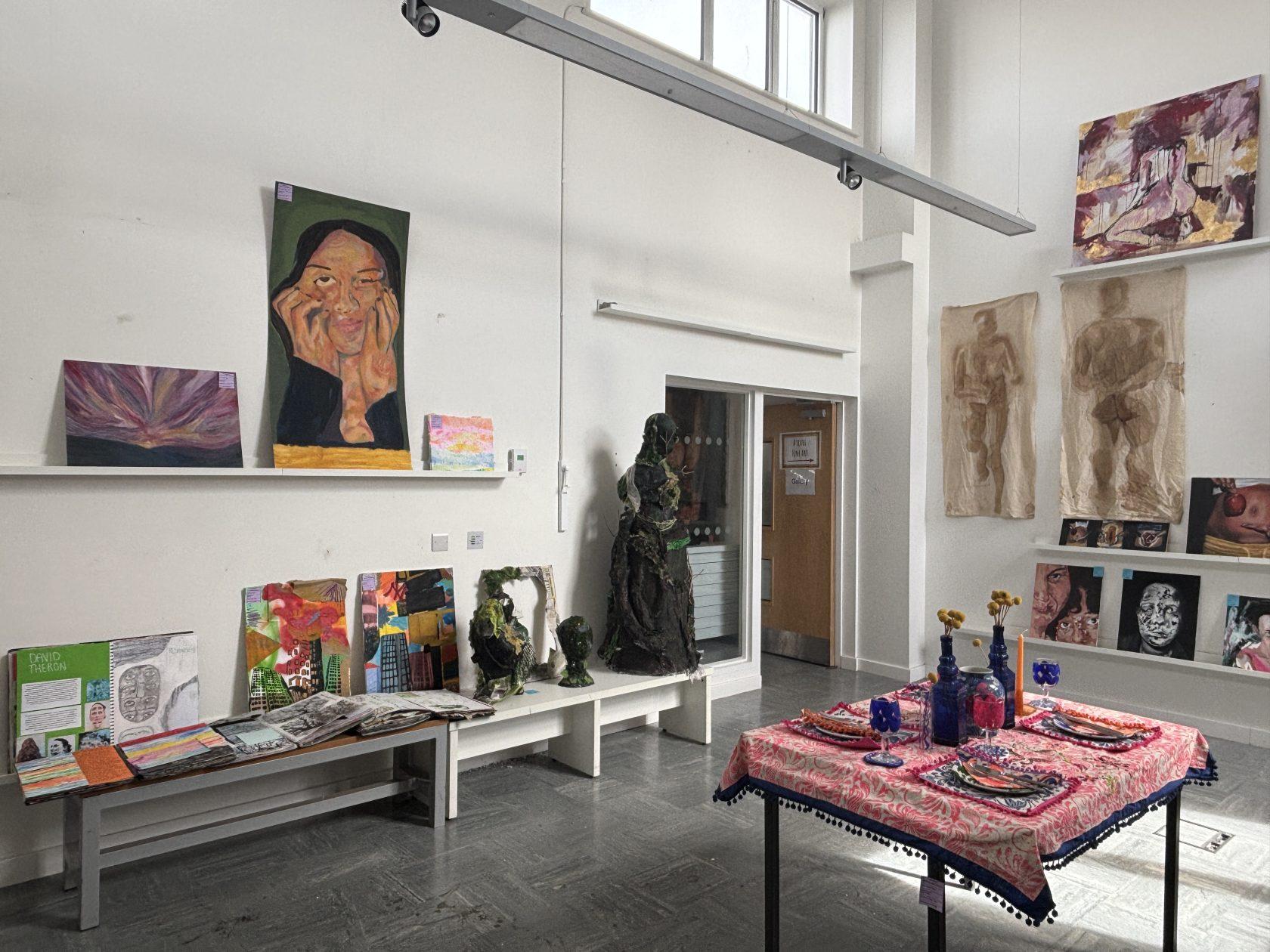 Celebrating Creativity: Annual GCSE and A-Level Art Exhibition a Huge Success