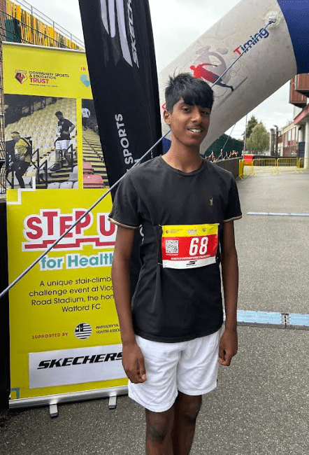 Khaden Smashes Step-Up Challenge Record at Watford Stadium!