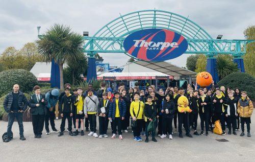 Students End the Term in Style at Thorpe Park