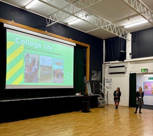 Careers assembly for Year 11 by West Herts College