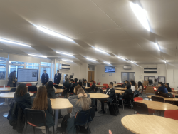 Year 12 Prefects Lead Informative Assembly for Year 10 and 11 High Achievers
