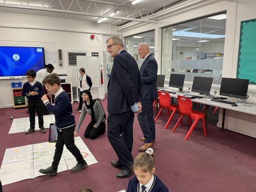 STEM Projects Impress HCC Director of Education