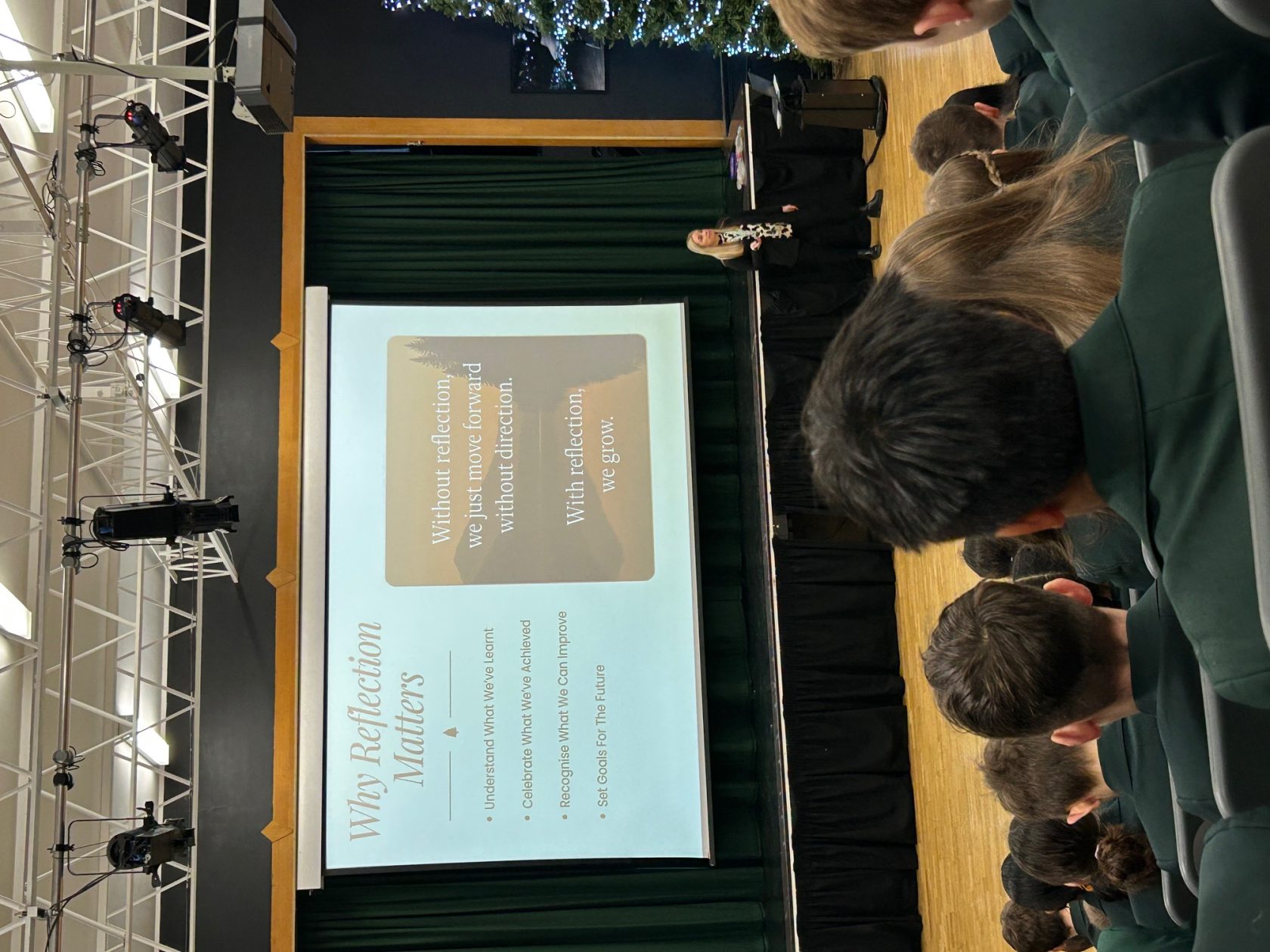 Superb Assembly to End the First Term at Bushey Meads