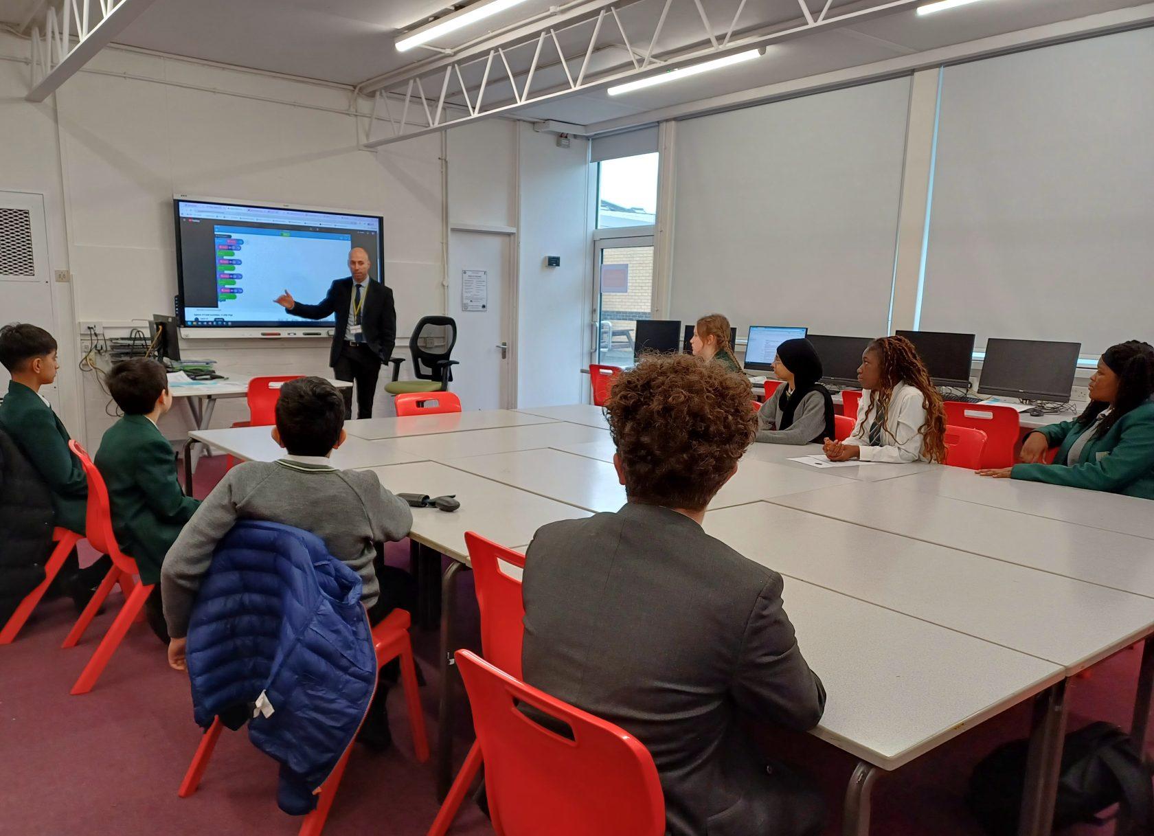 STEM Ambassadors Preparing for Cross-Phase Projects