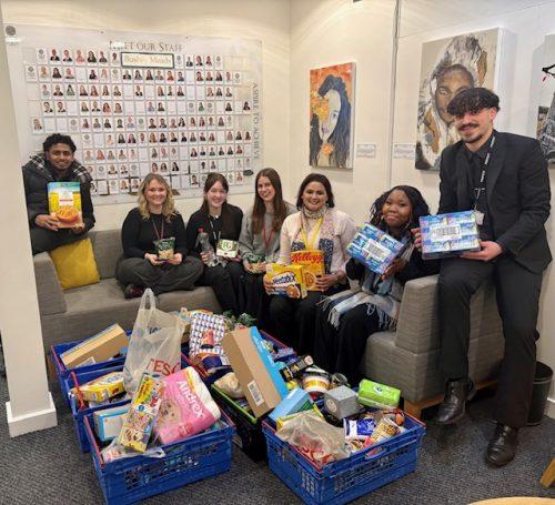 House Winner of the Food Bank competition