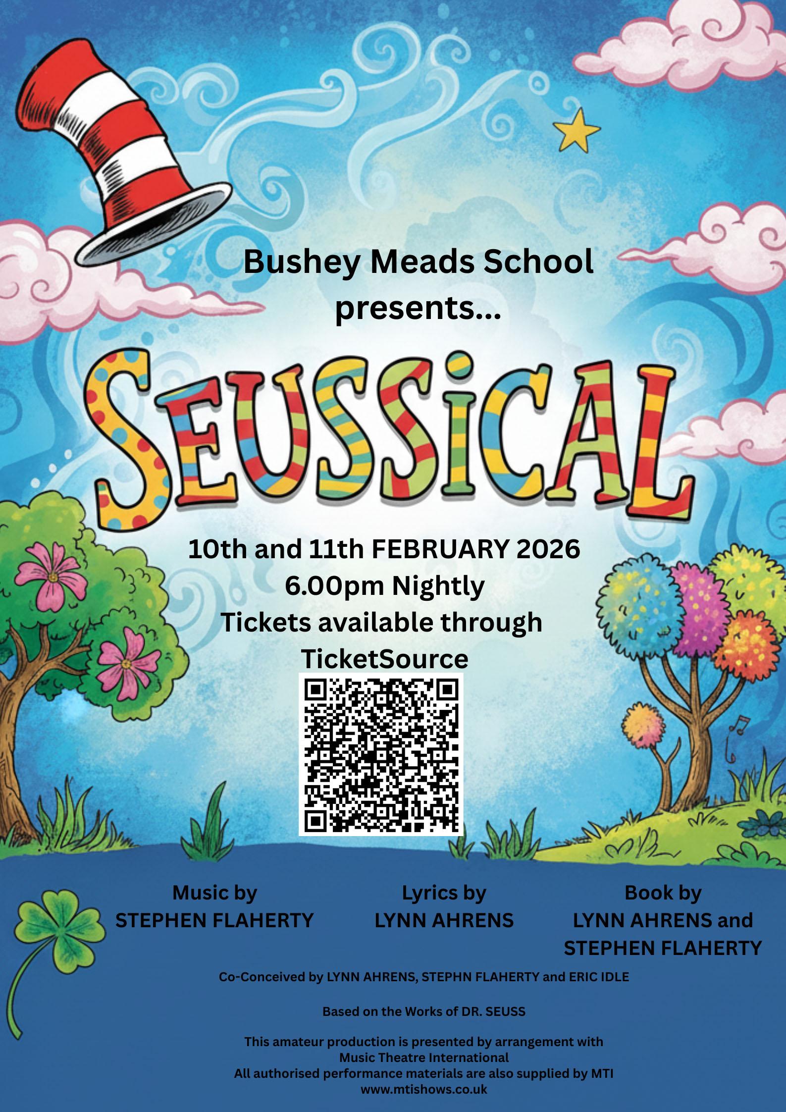 Seussical! Final preparations underway.