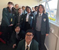 Anti-bullying ambassadors donate money to   Starfish Children’s Ward and the New Hope Trust