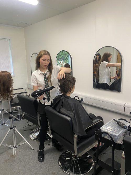 BTEC students get to work on their clients