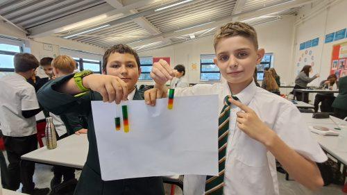 Science rainbows and potions