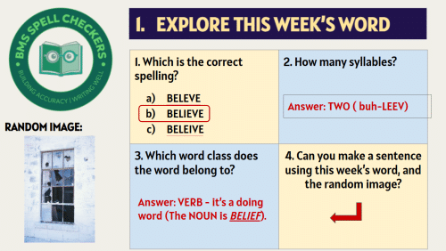 BMS Spell checkers!